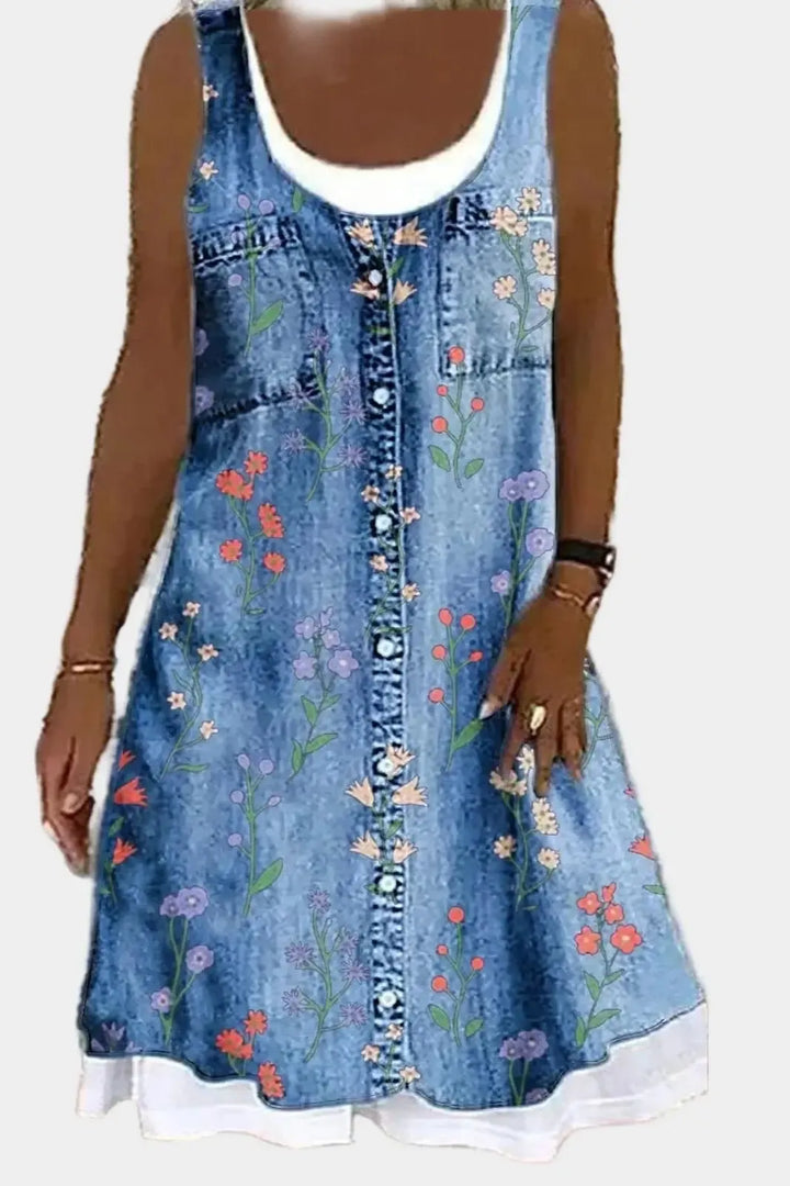 Agnes | Denim Kjole