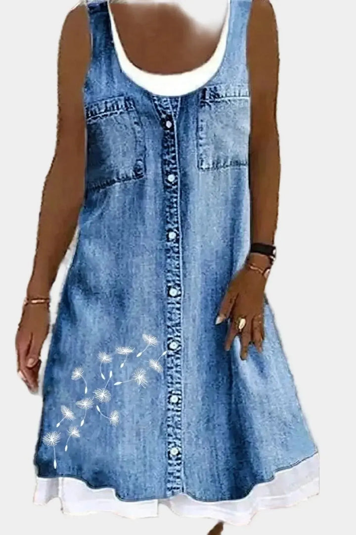 Agnes | Denim Kjole