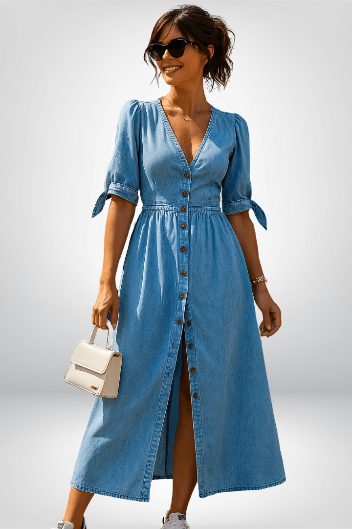 Alma | Denim kjole