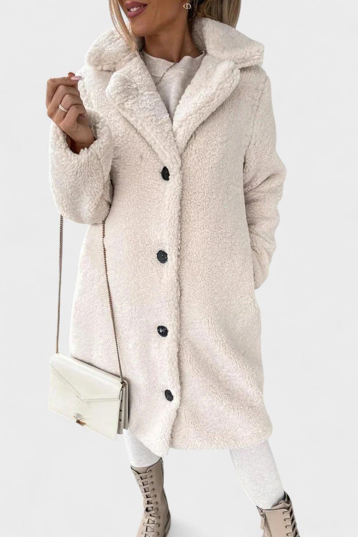 Birgitte™ | Elegant teddyjakke i luksuriøst design