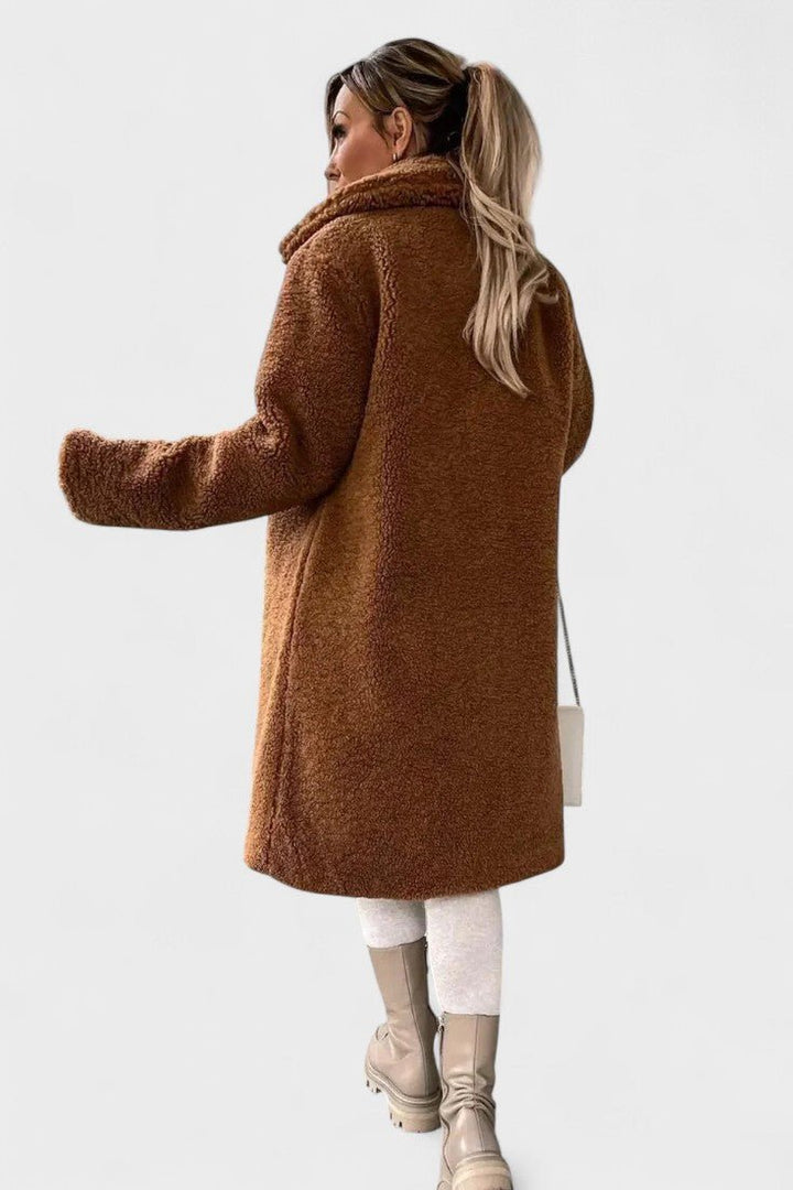Birgitte™ | Elegant teddyjakke i luksuriøst design