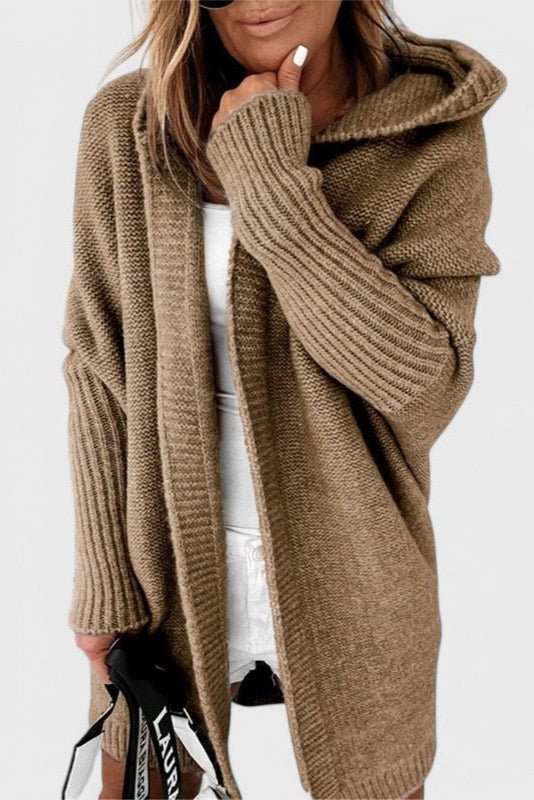 Mette | Luksus hættecardigan